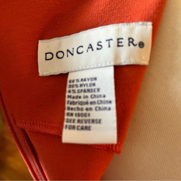 Doncaster Orange Knit Dress - Picture 4 of 4